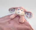 Load image into Gallery viewer, Pink Polkadot Bunny Cubbies Blanket