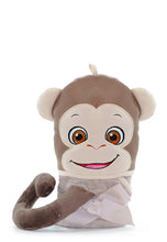 Load image into Gallery viewer, Bugaloo the Monkey Hooded Towel