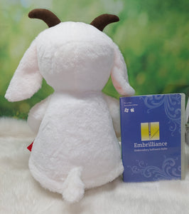 Lenin the White Goat Cubbie