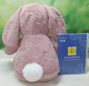 Pink Polkadot Cubbie Bunny