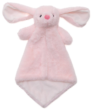 Rose the Pink Bunny Cubbie Blanket