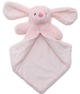 Rose the Pink Bunny Cubbie Blanket