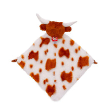 Load image into Gallery viewer, Lone Star the Texas Longhorn Cow Cubbie Blanket
