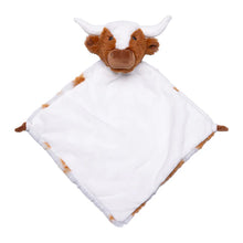 Load image into Gallery viewer, Lone Star the Texas Longhorn Cow Cubbie Blanket