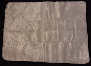 Reversible White/Grey Blanket (full size)