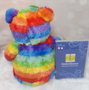 Rainbow Cubbyford Bear