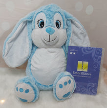 Load image into Gallery viewer, Jenkins the Blue BitsyBon Bunny