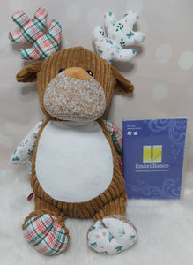Winter Wonderland Cubbie Reindeer