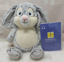 Load image into Gallery viewer, Grey Cubbie Bunny (Grey Stars)