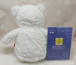 Cubbyford the Grey Nosed White Cubbies Bear