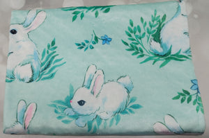 Cute Bunnies Minky Blanket