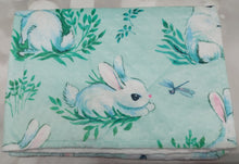 Load image into Gallery viewer, Cute Bunnies Minky Blanket