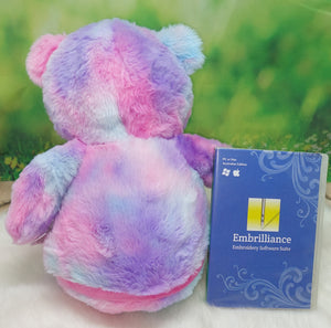 Little Elska Pink Tie Dye Bear