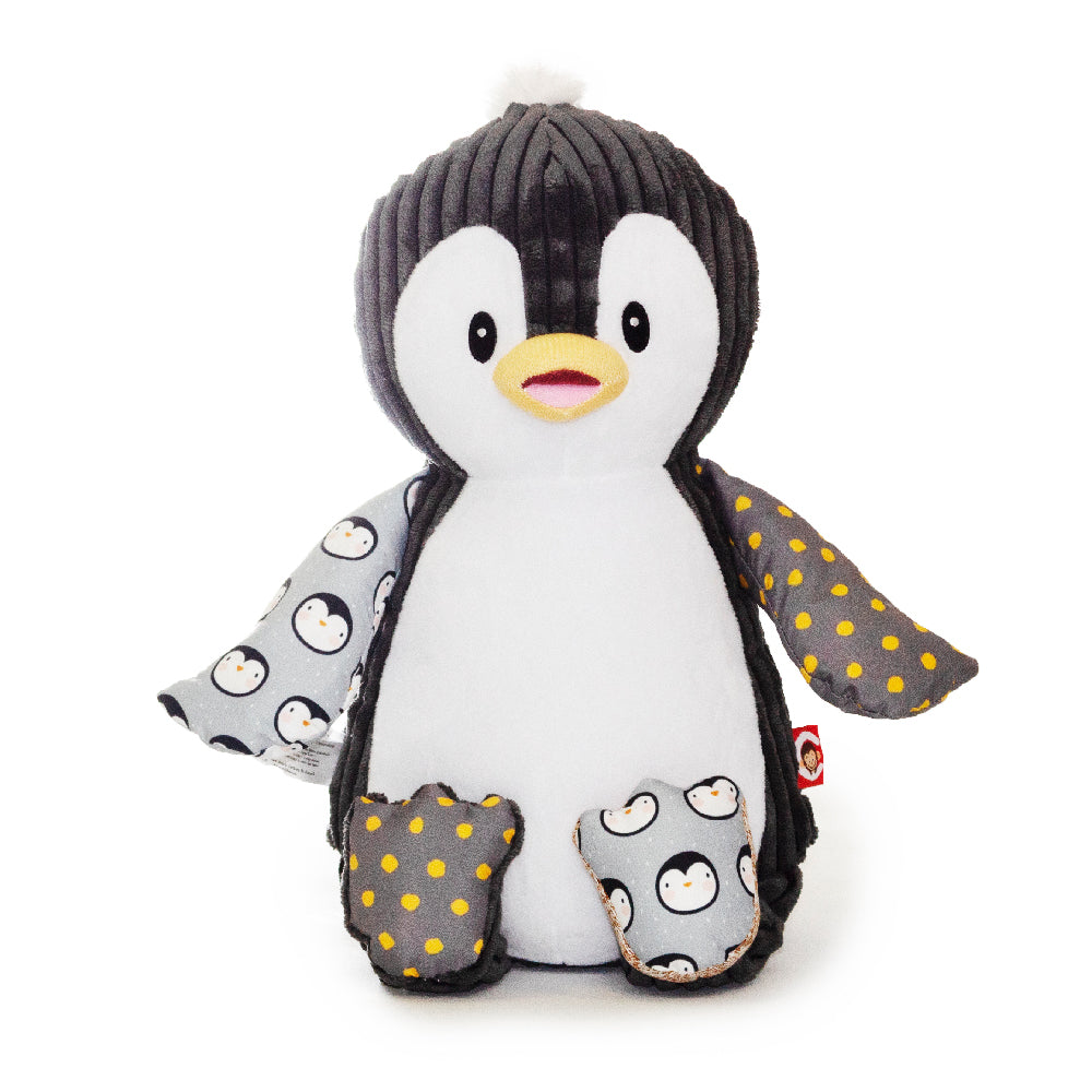 Tufts the Harlequin Cubbie Penguin
