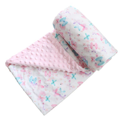 Butterflies Minky Blanket