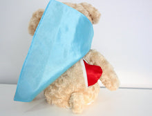 Load image into Gallery viewer, Red and Blue Snugabudz Courageous Bear