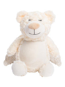 Gold Cubbies Guardian Angel Bear