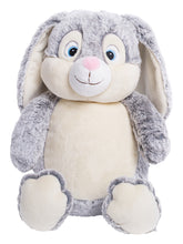 Load image into Gallery viewer, Grey Cubbie Bunny
