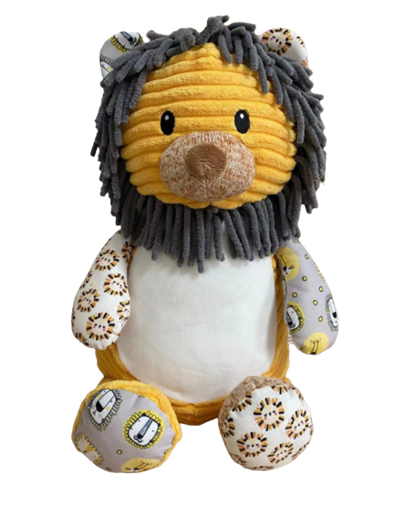 Leo the Harlequin Cubbie Lion