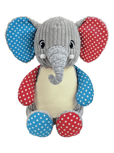 Harley the Harlequin Elephant Cubbie