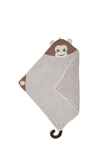 Bugaloo the Monkey Hooded Towel