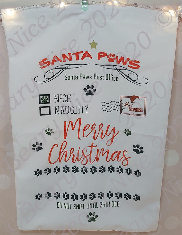 Pet Santa Sack