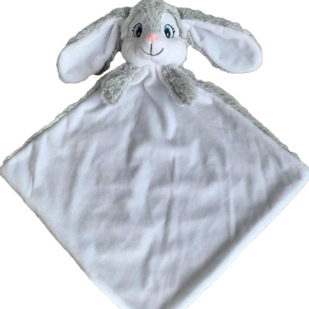 PinPin the BitsyBon Grey Bunny Blanket