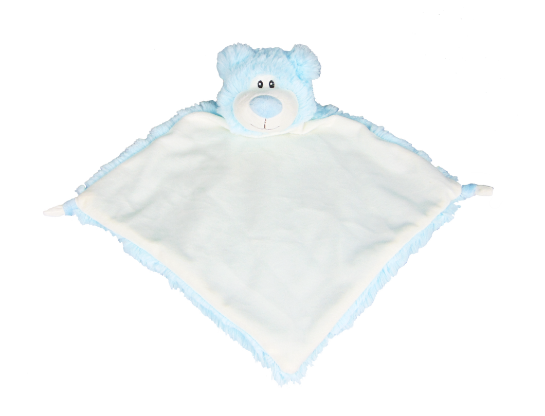 Blueberry the Blue Bear Cubbie Blanket