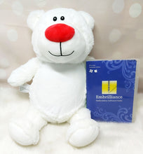 Load image into Gallery viewer, Cubbyford the Red Nosed White Cubbies Bear