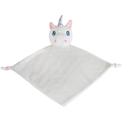 Snowy the White Unicorn Cubbie Blanket