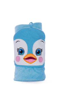 Puddles the Penguin Hooded Towel